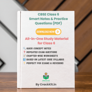 Cbse Class 6 Notes - All Subjects-(PDF)